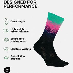 Calcetines Deportivos de Ciclismo con Logotipo Personalizado, Absorbentes de Sudor y de Secado Rápido para Hombre y Mujer - Product Image 3