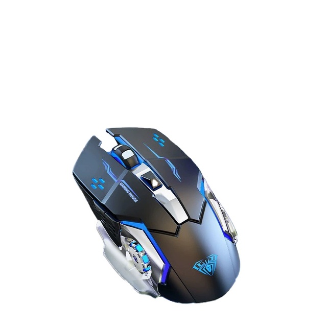 AULA S20 Professional Gaming Mouse 2400 DPI Adjustable USB RGB Backlit Wired Ergonomic Optical Design Stock PC Laptop Mini