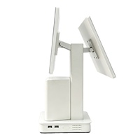 Terminal POS Todo en Uno de 15.6 Pulgadas con Sistema Windows, Impresora Térmica Integrada de 80 mm y Cortador Automático