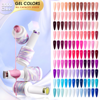 Vendeeni TOP HEMA gratuit 3000 couleurs vernis à ongles Gel UV Nail Art OEM/ODM étiquette personnalisée gratuite fournisseur de vernis à ongles