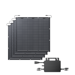 Paneles Solares Flexibles Ligeros Completamente Negros de 210w * 4 Piezas con Juego Completo para Sistema Solar de Balcón de 800w - Product Image 2