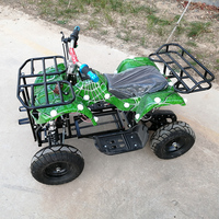 Mini quad électrique commercial, petit quad tout-terrain double, location de voitures à quatre roues pour enfants, voitures tamponneuses pour entreprises