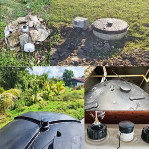 Thông minh TLC-2101Real-time không thấm nước siêu âm chỉ số mức độ hiển thị LCD báo động chất lỏng Màn hình bể nước - Product Image 3