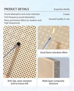 Paneles Acústicos Perforados: Absorbentes de Sonido, Ecológicos e Ignífugos, Ideales para Salas de Ópera y Estudios de Grabación. - Product Image 4