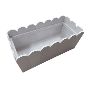 Lit de jardin <span class=keywords><strong>surélevé</strong></span> Boîtes de jardinière en PVC Enduit de vinyle Durable <span class=keywords><strong>pour</strong></span> légumes d'extérieur Fruits Pomme de terre Fleurs Patio Balcon Serre - Product Image 1