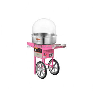 Máquina Comercial Automática de Algodón de Azúcar de Acero Inoxidable al por Mayor, Máquina Eléctrica para Hacer Productos de Granos - Product Image 5