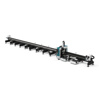 Coupe-tubes laser à fibre CNC LX122TX(3)B, haute précision, haute productivité, machine de découpe de tubes laser avec alimentation automatique des tubes