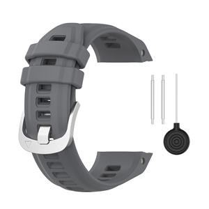 Bracelets de montre intelligente en silicone souple pour <span class=keywords><strong>bracelet</strong></span> <span class=keywords><strong>Garmin</strong></span> <span class=keywords><strong>Instinct</strong></span> 2S Band - Product Image 3