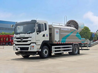 Camion électrique anti-poussière T8 4x2 direct usine, canon à brouillard 10m³ pour chantier et routes municipales