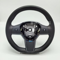 Aksesoris Modifikasi Lainnya Setir Berpemanas Model Pabrik Warna Hitam untuk Interior Tesla Model 3 EV