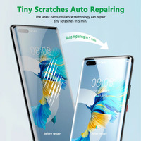 Protector de Pantalla Universal de Vidrio Templado Suave TPU Hidrogel 2.5D para Reloj Inteligente y Teléfono Móvil, Antihuellas, Antiarañazos, Cobertura Total