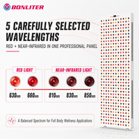 Panneau de luminothérapie LED 2160W à lumière rouge, directement de l'usine, stock US, livraison rapide 2-5 jours, sans droits de douane, pour usage en spa et clinique