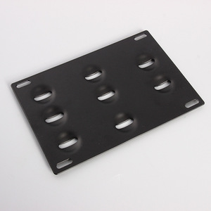Gancho para marco de matrícula de aleación de aluminio, 205 mm, negro y rojo, número de pieza personalizable XL ZJ06 - Product Image 1