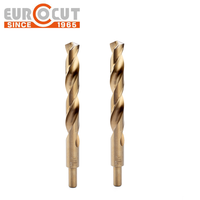 Foret en acier rapide EUROCUT M35 DIN338 avec conception de tige réduite pour le perçage des métaux