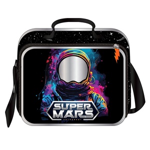 Ensemble 3 pièces sac à dos scolaire 600D PVC Ensemble de sacs d'école à roulettes astronaute pour garçon - Product Image 5