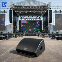Système de sonorisation LE2100S, double moniteur passif 12 pouces, 800 W RMS, 3200 W de puissance de crête, haut-parleur intérieur/extérieur