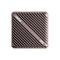 Ruisha Radxa E52C RK3582 cangkang logam campuran aluminium, Port Ethernet ganda 2.5G Gateway WiFi untuk pembuangan panas