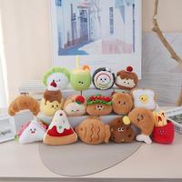 Vente en gros d'usine : Porte-clés en peluche animaux multicolores, jouets en peluche pour enfants, jouets en peluche de dessins animés et anime, animaux en peluche