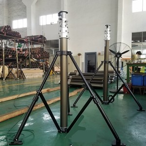 9m 10m 11m 12m grande serratura pneumatica albero telescopico torre di telecomunicazione per Antenna CB e Antenna parabolica - Product Image 5