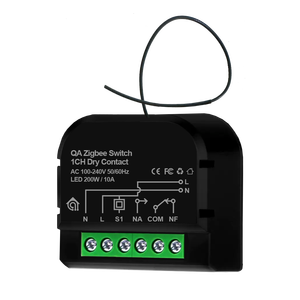 Módulo de Interruptor Tuya Zigbee 3.0 de Largo Alcance, 1 Canal, Contacto Seco, Relé de 10A, Automatización del Hogar Inteligente, Aplicación QA - Product Image 4
