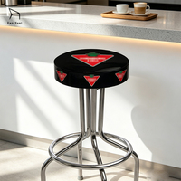 Chaise de bar pivotante en métal EaseNeat pour discothèque, hauteur de comptoir, idéale pour hôtel et restaurant - Offre spéciale