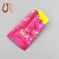 Sachets scellés sur trois côtés MINI 2X3 3X4 Échantillons Crème Shampooing Sacs Gel douche Emballage cosmétique