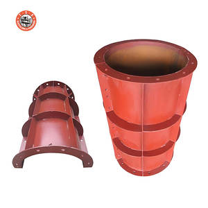 Sistema de encofrado de acero redondo de columna de hormigón encofrado formas - Product Image 2