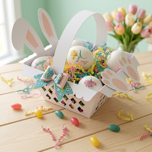 New cross-border paper storage <b>box</b>, basket for <b>parties</b>, cartoon candy gift <b>box</b>, colorful paper <b>box</b> - Product Image 6