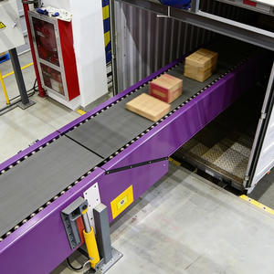 حل تحميل وتفريغ هيدروليكي بطول مخصص للاستخدام في المستودعات اللوجستية والشاحنات، ناقل حزامي تلسكوبي - Product Image 2