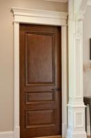 Wooden Design Hardwood Entry Door with Premium Natural Timber for Mansion And Villa In Dream House