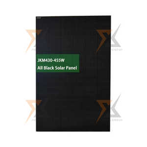 Panneau solaire N-Type tout noir 430-455W, système solaire industriel 450W, façade en verre photovoltaïque, prix compétitif ! - Product Image 1