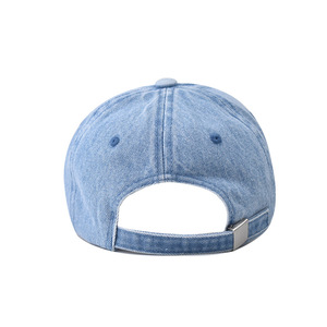 <strong>Old</strong> Classic Denim Baseball Cap Sporty <strong>Street</strong> Style Outdoor Golf Hat Soft Crown Dad Hats - Product Image 5