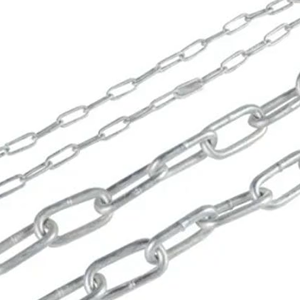 Chaîne d'entraînement en acier inoxydable de haute qualité G30 G43 G70 G80 6MM 8MM 12MM, taille personnalisée, chaîne de levage en acier inoxydable G80 G80 - Product Image 2