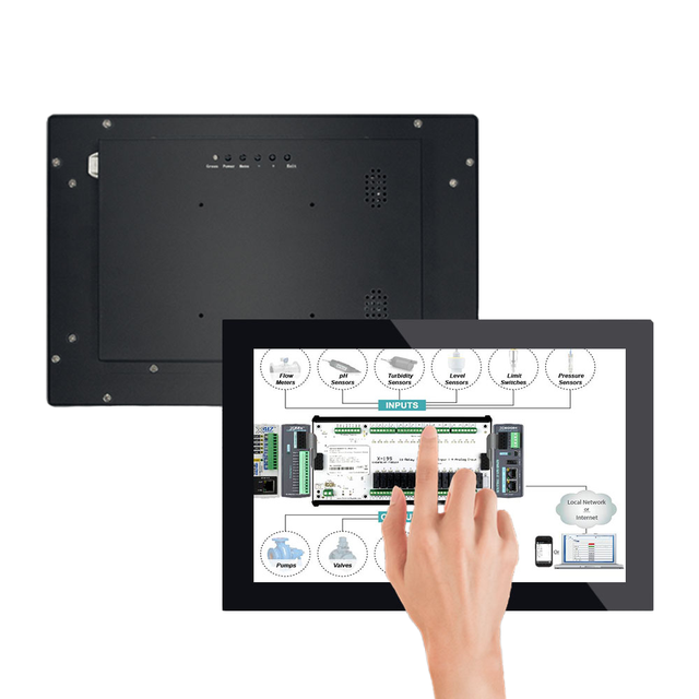 Factory Price New 12.1 Inch 1280x800 10-Point Capacitive TFT LCD IP65 Waterproof Industrial Monitor with USB/ Interface