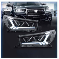 Feux avant pour Toyota Hilux Revo Rocco 2016-2019, ensemble de phares Stream, feux de signalisation, feux de voiture, accessoires automobiles, DRL
