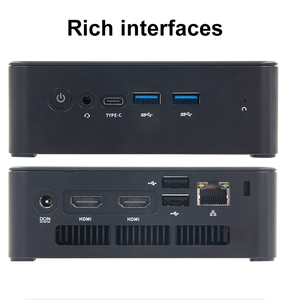 Tùy Chỉnh AMD Ryzen 7430U Mini <span class=keywords><strong>PC</strong></span> Radeon <span class=keywords><strong>8</strong></span> <span class=keywords><strong>Core</strong></span> <span class=keywords><strong>CPU</strong></span> 16GB DDR3 RAM 512GB Nvme SSD 2.5G LAN 2 * Dp 2 * HD-MI Wifi6 Chúng Tôi Cắm Mới - Product Image 4