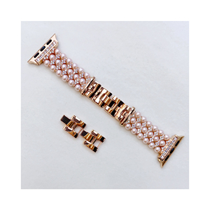 BEEFLYPOWER สายนาฬิกาสแตนเลสสำหรับแอปเปิ้ลวอทช์ SE S11 10 9 8 7 <span class=keywords><strong>6</strong></span> 5 4 3 2 1 41 มม.45 มม.40 มม.38 มม.สายรัดข้อมือผู้หญิง - Product Image 2