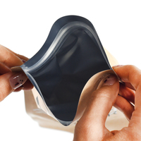 Sachet Doypack en papier kraft imprimé personnalisé de 1 kg à fond plat pour emballage de matcha, impression numérique, écologique, pour café
