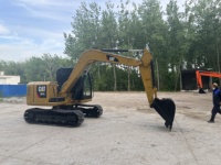 Excavatrice d'occasion Cat 307E 307e2 de 2023, comme neuve, pour travaux d'ingénierie et de construction, 7 tonnes, d'origine, sur chenilles