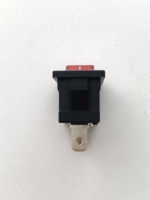 Interrupteur à bascule Kcd1series IP65 étanche 1NO1NC 6A 250V en plastique et laiton avec panneau de bouton LED 12V pour appareils électroménagers
