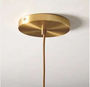 Lámpara Colgante SKD Sunsir para Restaurante o Bar, Estilo Nórdico, Creativa, Posmoderna, para Mesita de Noche, Cafetería, Lámpara de Cristal de Una Sola Cabeza - Product Image 3