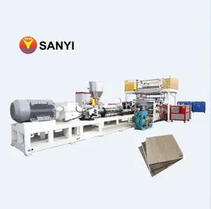 PVC Flooring Tile/Plank Making Machine, Multi-layer SPC PVC Floor Equipment