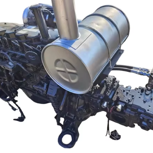 Motor de excavadora diésel usado original de 6 cilindros 6D107E-1 para maquinaria de construcción Komatsu con excelentes condiciones de trabajo - Product Image 1