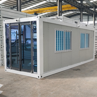Maison préfabriquée pliable de haute qualité, modulaire, à faible coût, de 20 pieds et 30 pieds, pour bureaux