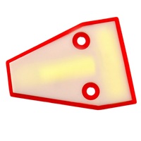 2 bocaux 5.7cm type T pour d'ingénierie, en plastique, niveau intérieur