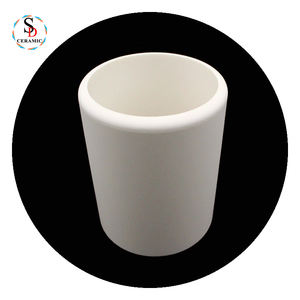 Большой диаметр <span class=keywords><strong>95</strong></span>% глинозема керамическая труба <span class=keywords><strong>Al2o3</strong></span> керамический цилиндр для высоких температур - Product Image 4