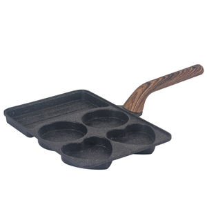 Batterie de cuisine multifonctionnelle en alliage d'aluminium Poêle à déjeuner antiadhésive Gaufrier à <span class=keywords><strong>induction</strong></span> Omelette Cookie Egg Maker - Product Image 2