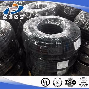 يمكن أن تحمل ضغط القدم الثقيل دون كسر مرنة برتقالية اللون PA6 المموج حماية الأسلاك أنبوب العزل - Product Image 4