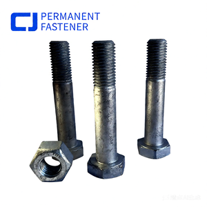 Болт конструкционный <span class=keywords><strong>ASTM</strong></span> A325M, класс M22x95 мм, с шестигранной головкой, из легированной стали, горячеоцинкованный - Product Image 4