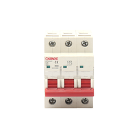 Disjoncteur miniature (MCB) DZ47-63 1P 6A AC, capacité de coupure 6KA, protection fiable contre les surcharges et les courts-circuits pour usage domestique